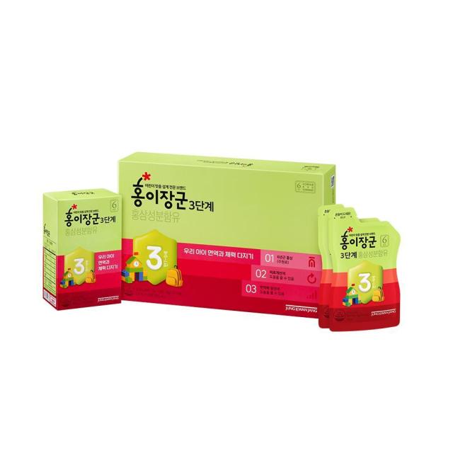 Hồng Sâm KGC Jung Kwan Jang Kids Tonic Step 3 #30 Days - Kallos Vietnam