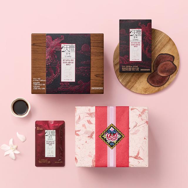 Hồng Sâm KGC Jung Kwan Jang Cheon Nok Lively #30 Packs (Hanji Packaging)