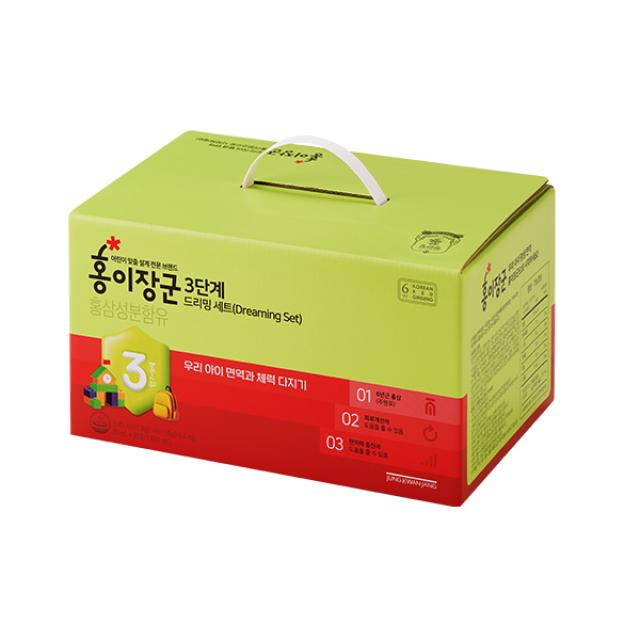 Hồng Sâm KGC Jung Kwan Jang Kids Tonic 3-Step Dreaming Set - Kallos Vietnam