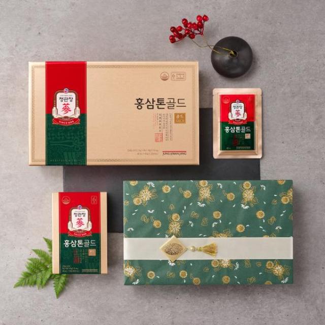 Hồng Sâm KGC Jung Kwan Jang Korean Red Ginseng Tonic Gold #30 Packs (Hanji Packaging) - Kallos Vietnam
