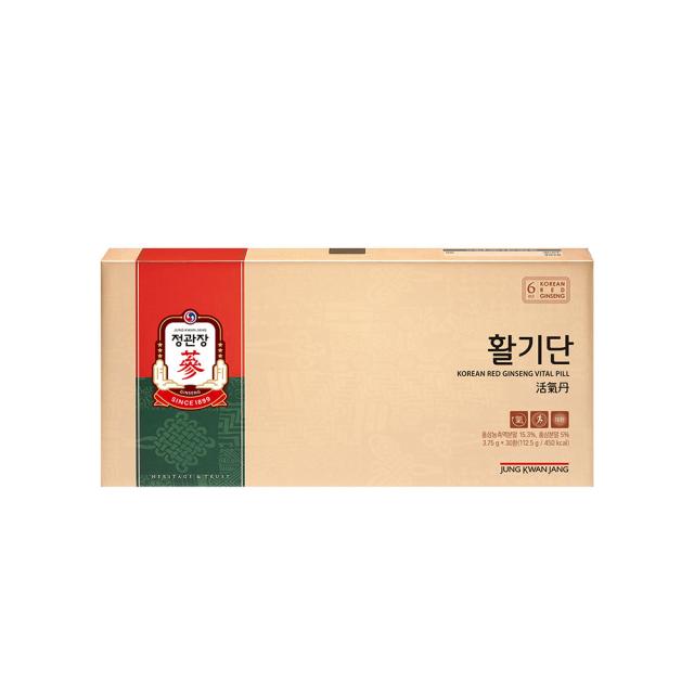 Hồng Sâm KGC Jung Kwan Jang Korean Red Ginseng Vital Pill #30 Days - Kallos Vietnam