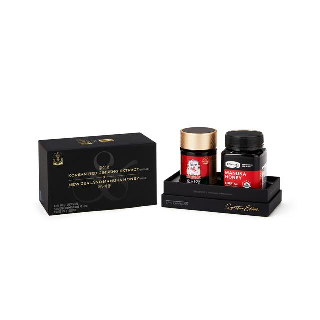 Hồng Sâm KGC Jung Kwan Jang Korean Red Ginseng Extract x Manuka Honey - Kallos Vietnam