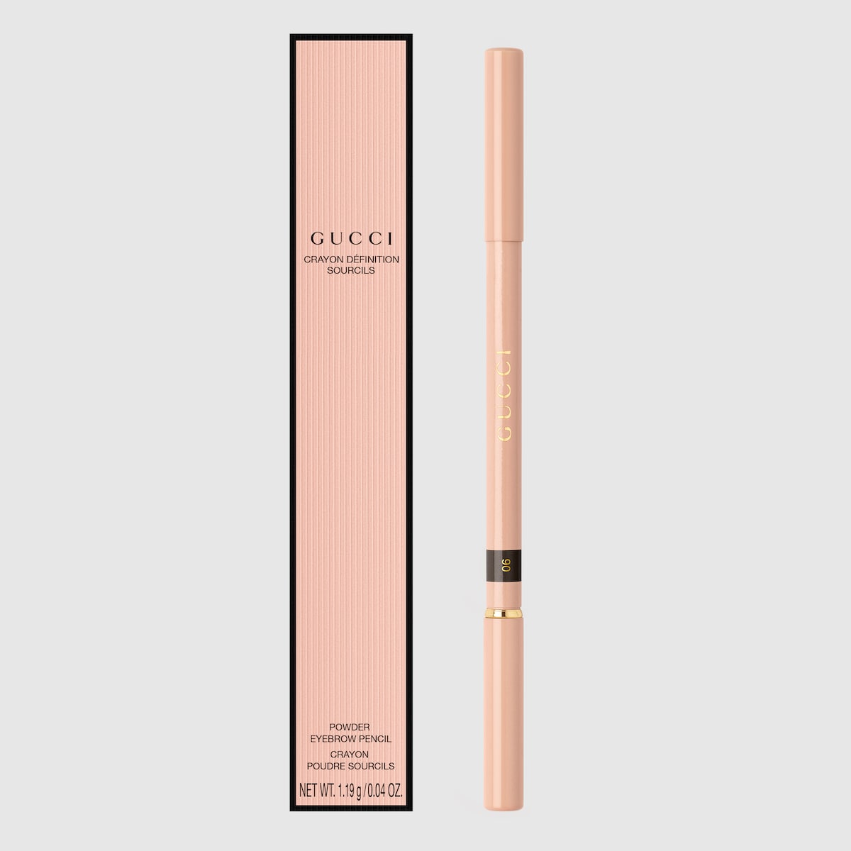 Kẻ Mày GUCCI Crayon Définition Sourcils Eyebrow Pencil #6 Noir - Kallos Vietnam