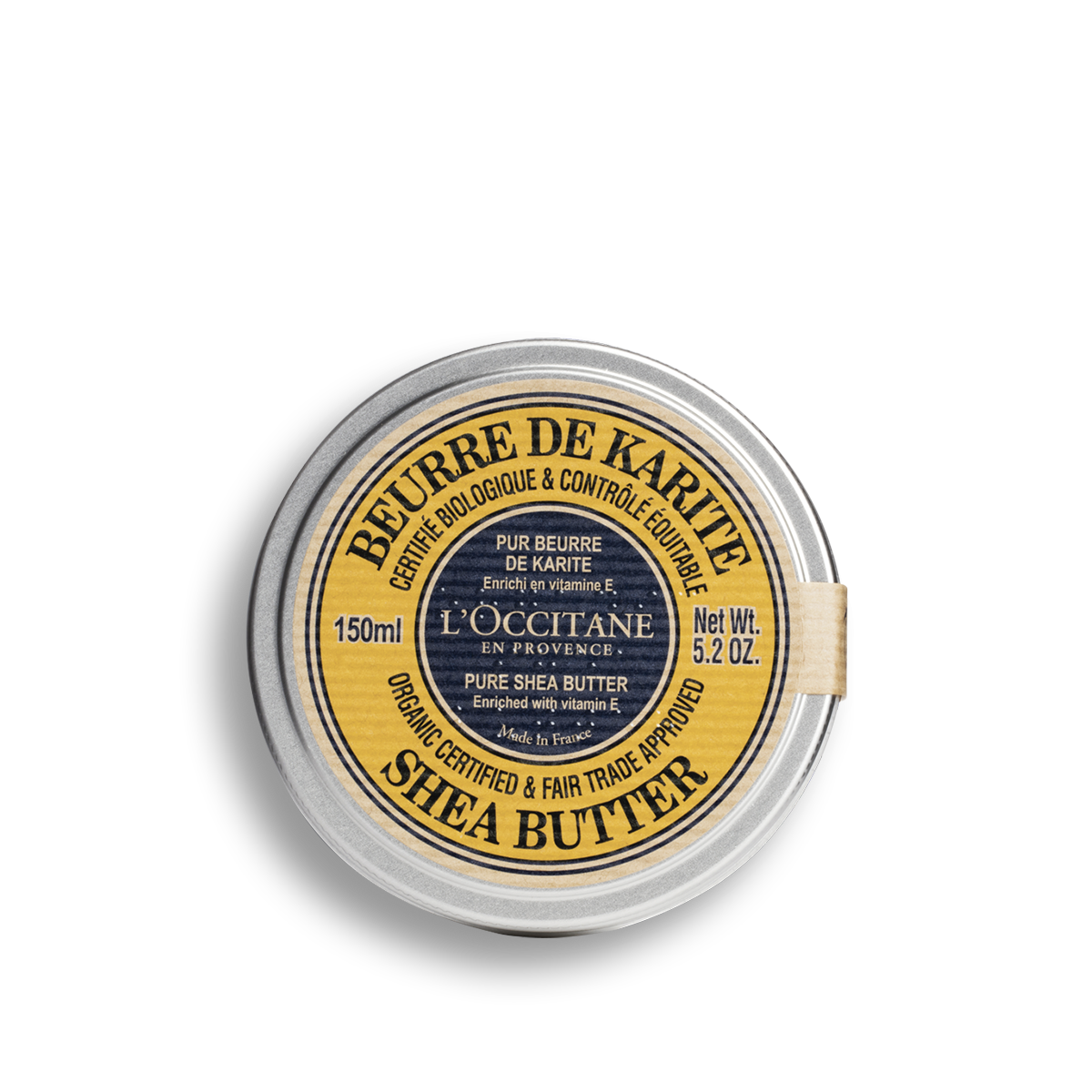 Kem Dưỡng L'OCCITANE Organic Certified Pure Shea Butter - Kallos Vietnam