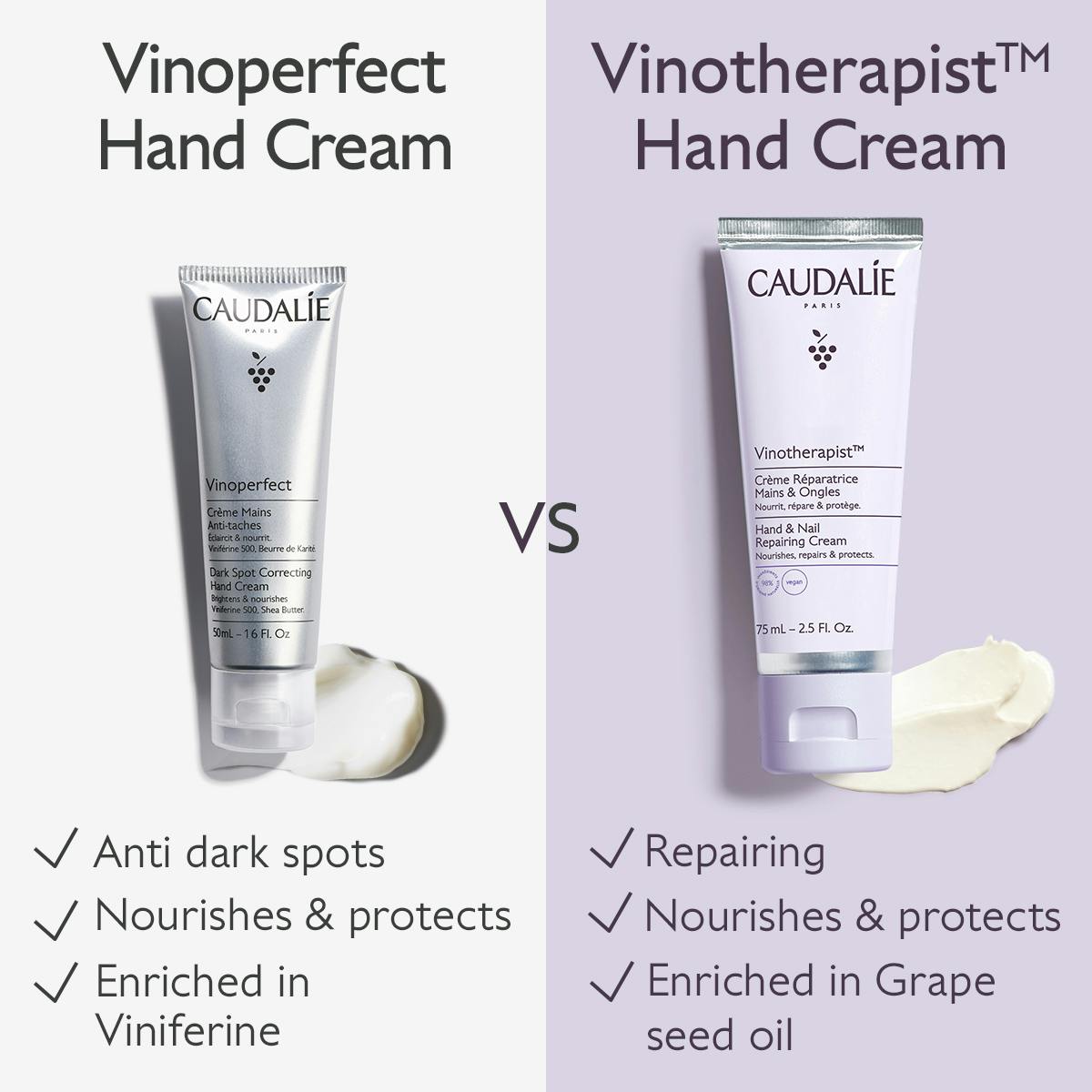 Kem Dưỡng Tay Caudalie Vinotherapist Hand & Nail Repairing Cream