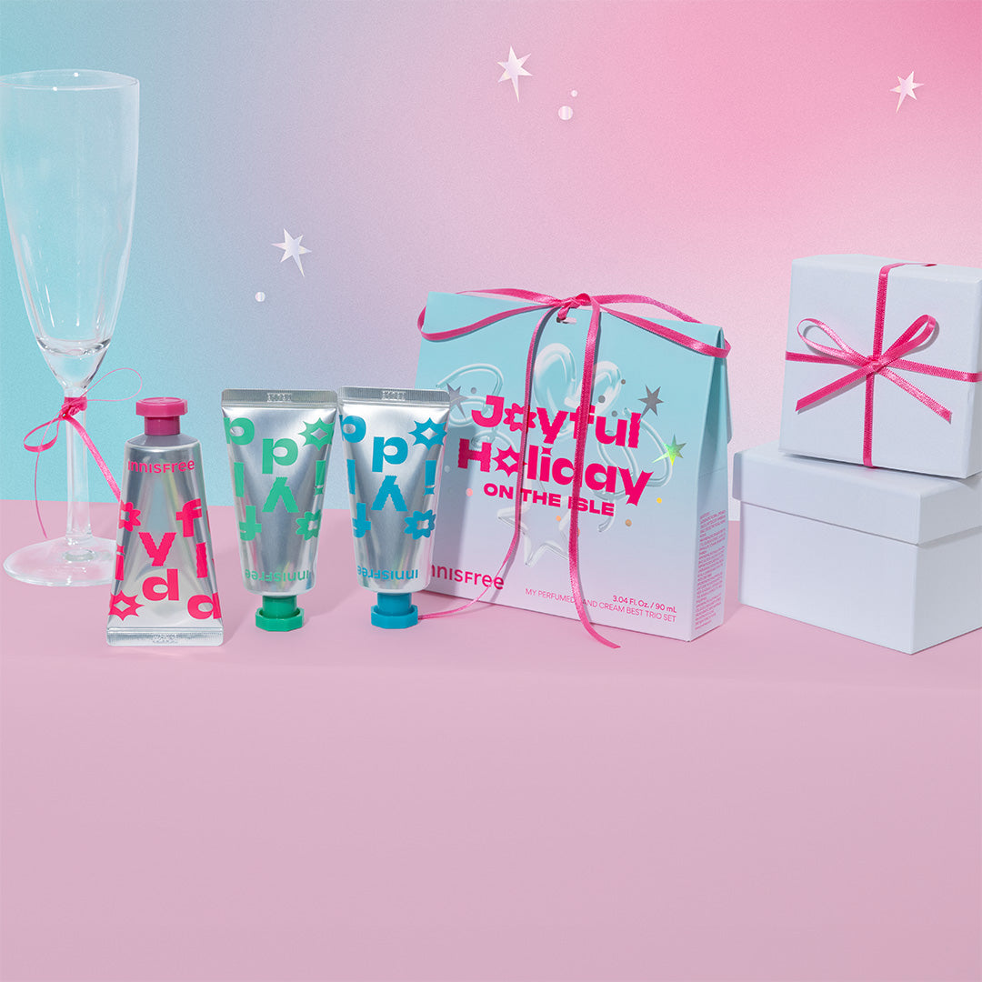Kem Dưỡng Tay INNISFREE My Perfumed Hand Cream Set Green Holiday - Kallos Vietnam