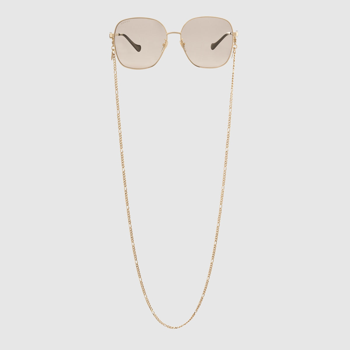 Kính Mát GUCCI Low Nose Bridge Fit Sunglasses #Gold - Kallos Vietnam