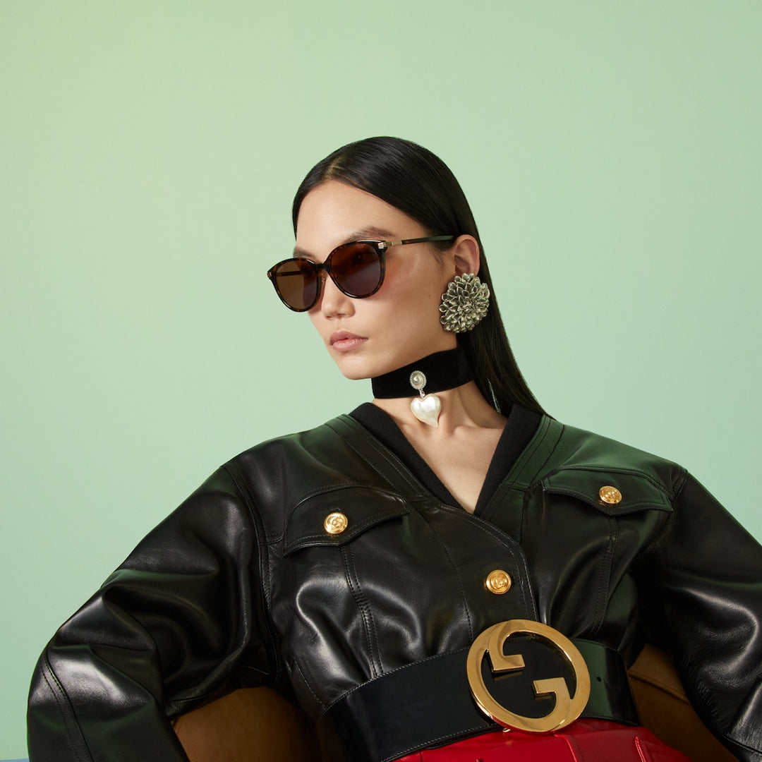 Kính Mát GUCCI Low Nose Bridge Fit Sunglasses #Tortoiseshell - Kallos Vietnam