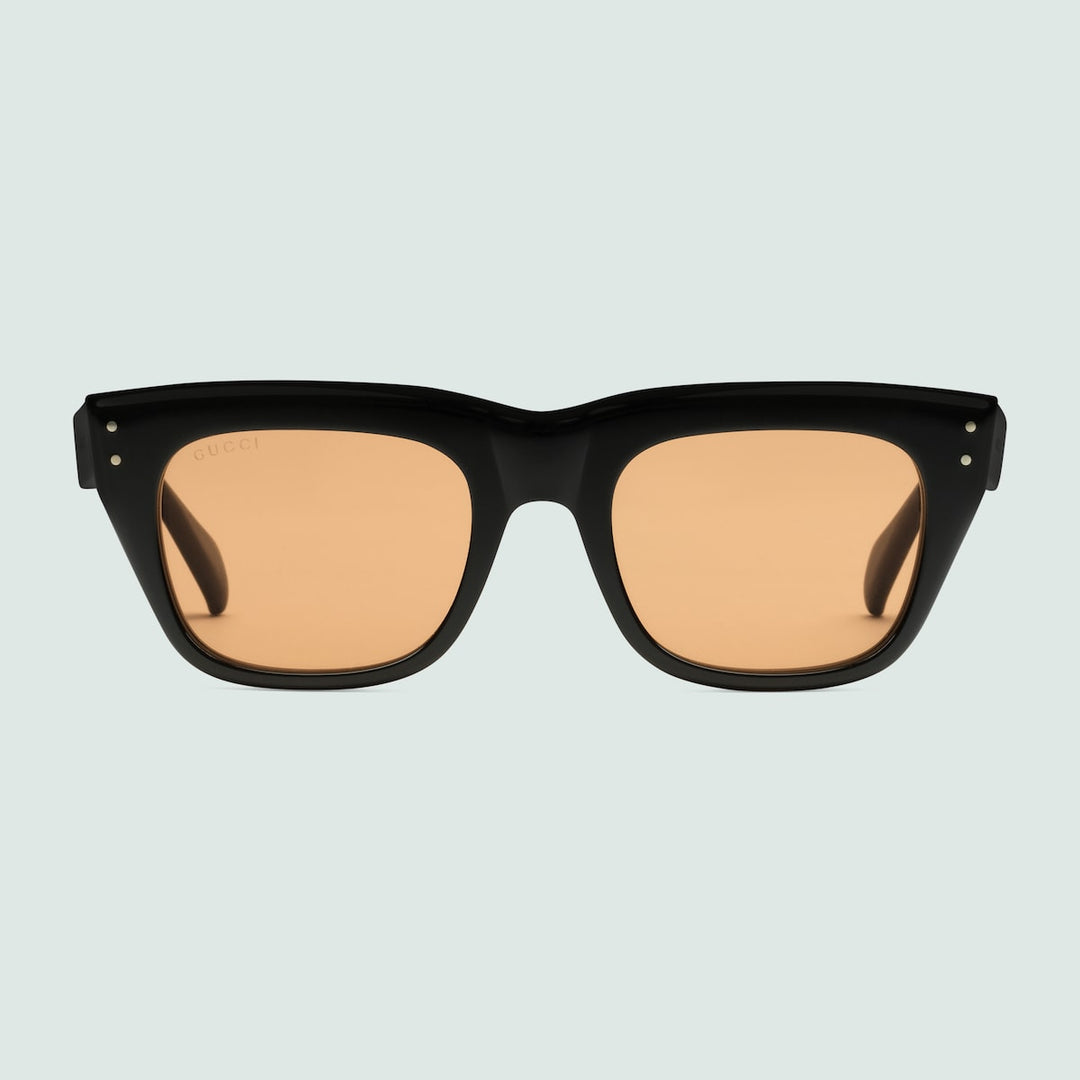 Kính Mát GUCCI Rectangular-Frame Sunglasses #Black - Kallos Vietnam
