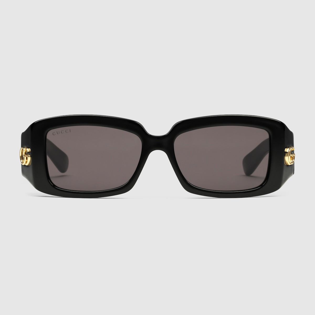 Kính Mát GUCCI Specialized Fit Rectangular Sunglasses #Black - Kallos Vietnam