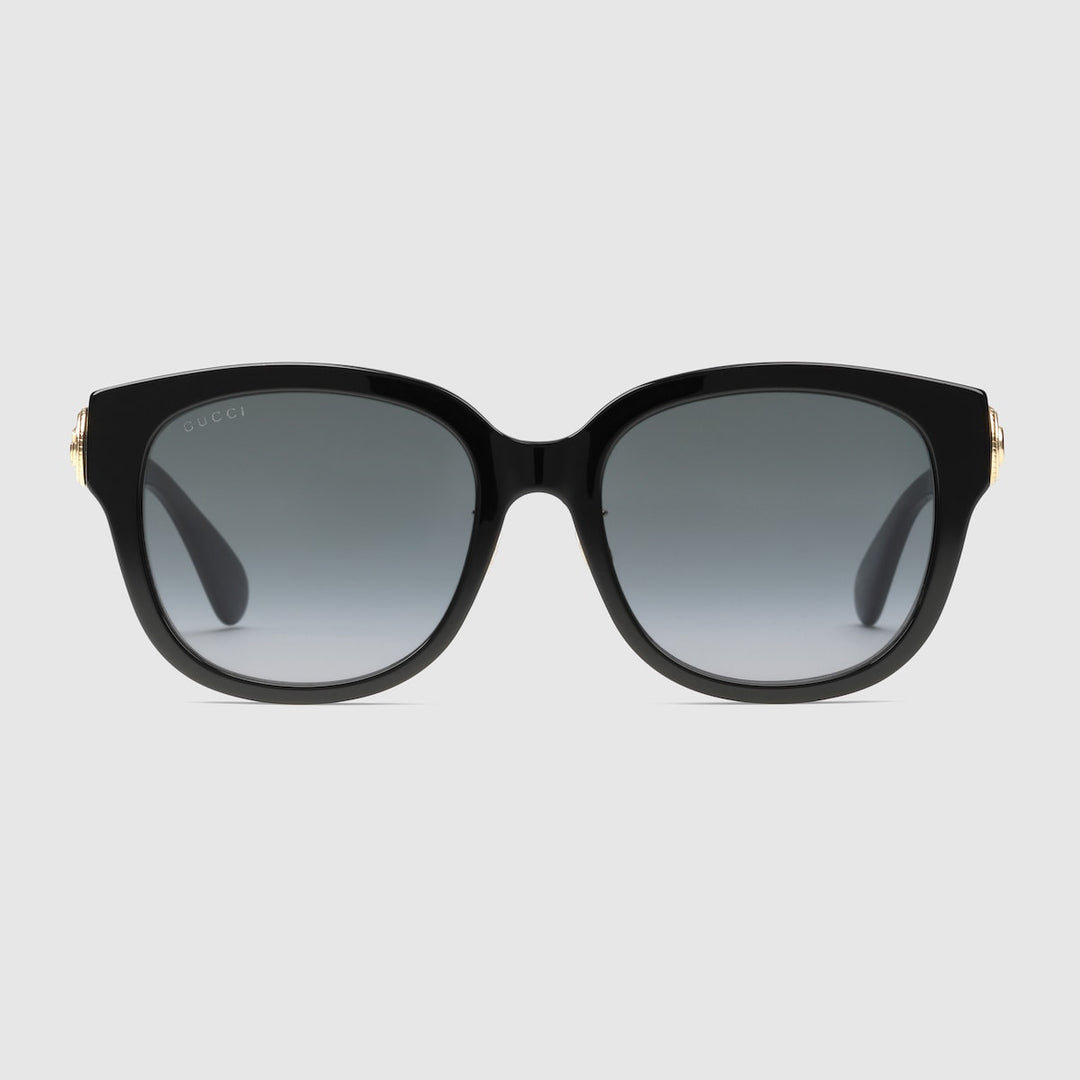 Kính Mát GUCCI Specialized Fit Round Sunglasses #Black - Kallos Vietnam