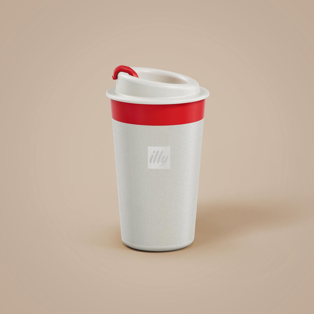 Ly ILLY Travel Mug Matte White