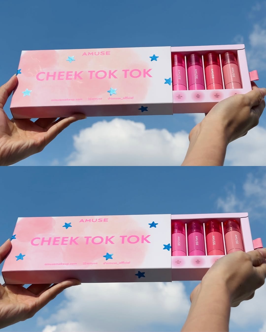 Má Hồng AMUSE Cheek Tok Tok Special Kit