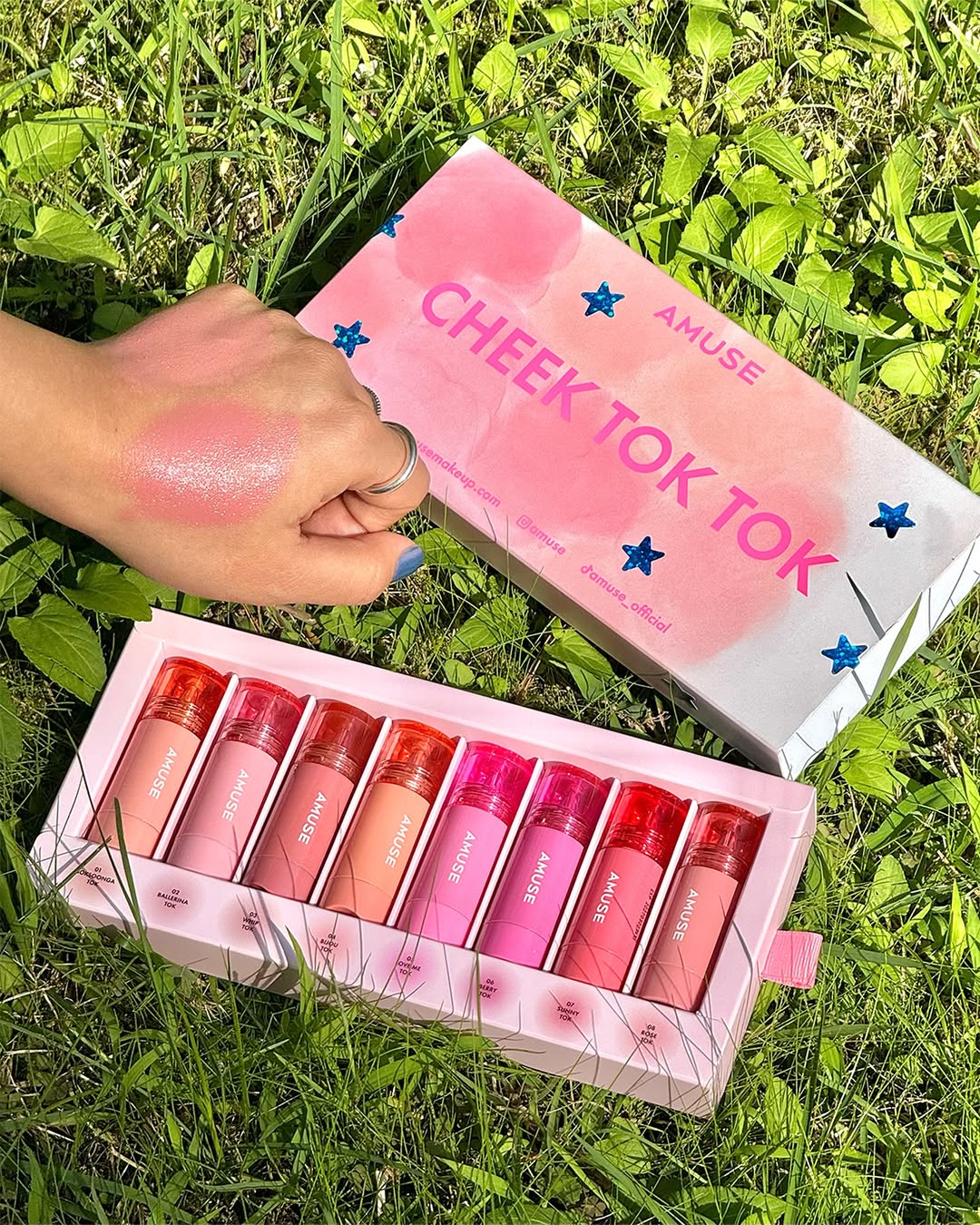 Má Hồng AMUSE Cheek Tok Tok Special Kit