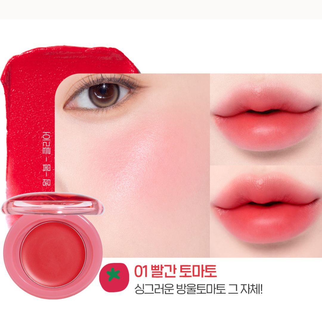 Má Hồng ETUDE Fruity Lip & Cheek Blur Balm
