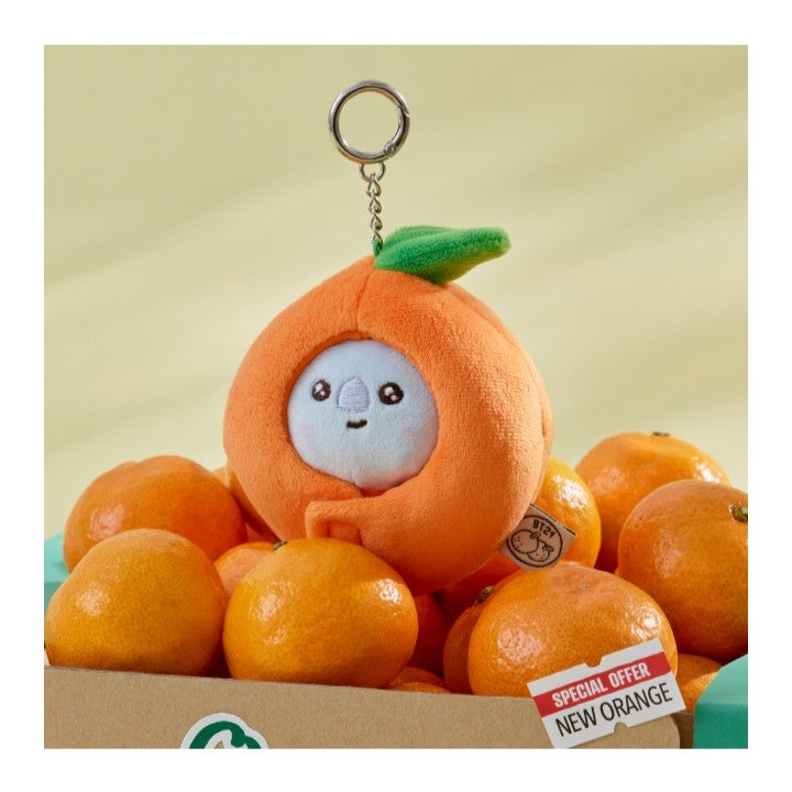 Móc Khoá BTS Baby Plush Keyring Orange Party - Kallos Vietnam