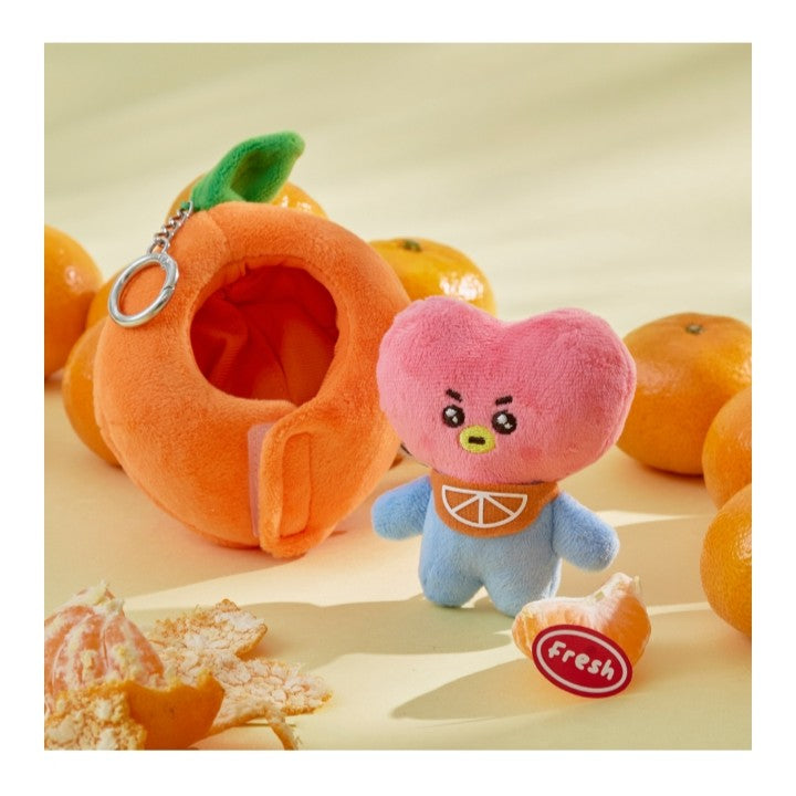 Móc Khoá BTS Baby Plush Keyring Orange Party - Kallos Vietnam