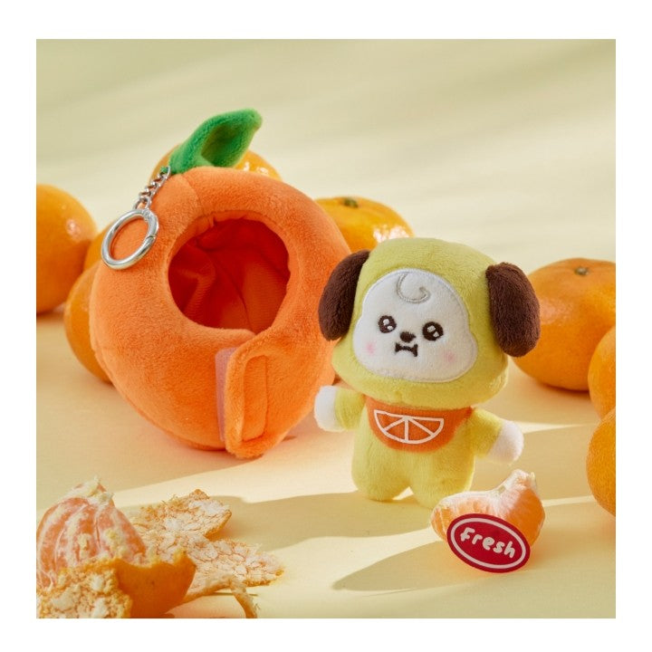 Móc Khoá BTS Baby Plush Keyring Orange Party - Kallos Vietnam
