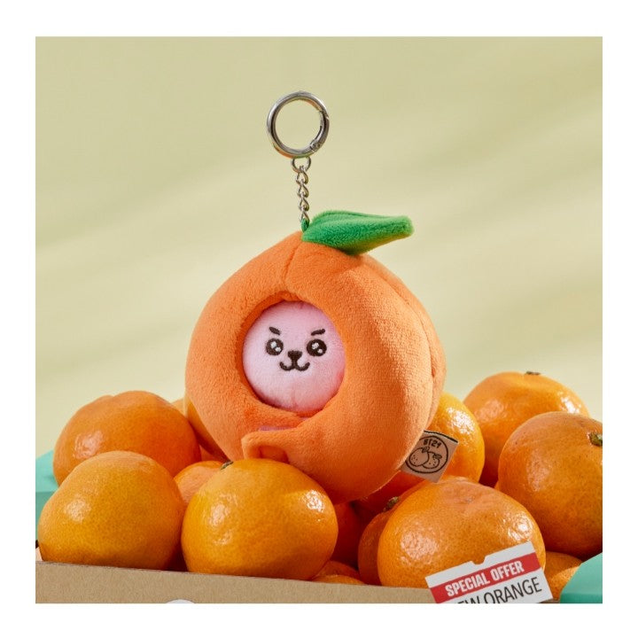 Móc Khoá BTS Baby Plush Keyring Orange Party - Kallos Vietnam