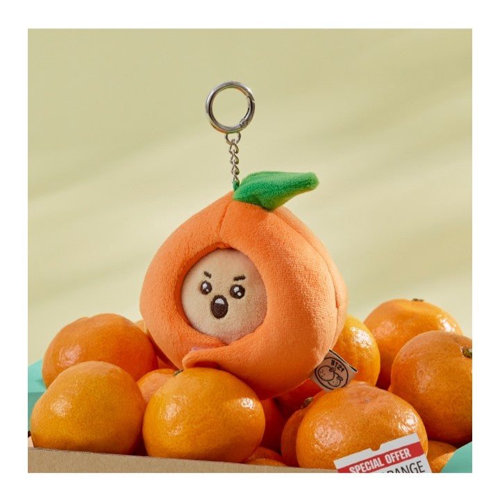 Móc Khoá BTS Baby Plush Keyring Orange Party - Kallos Vietnam