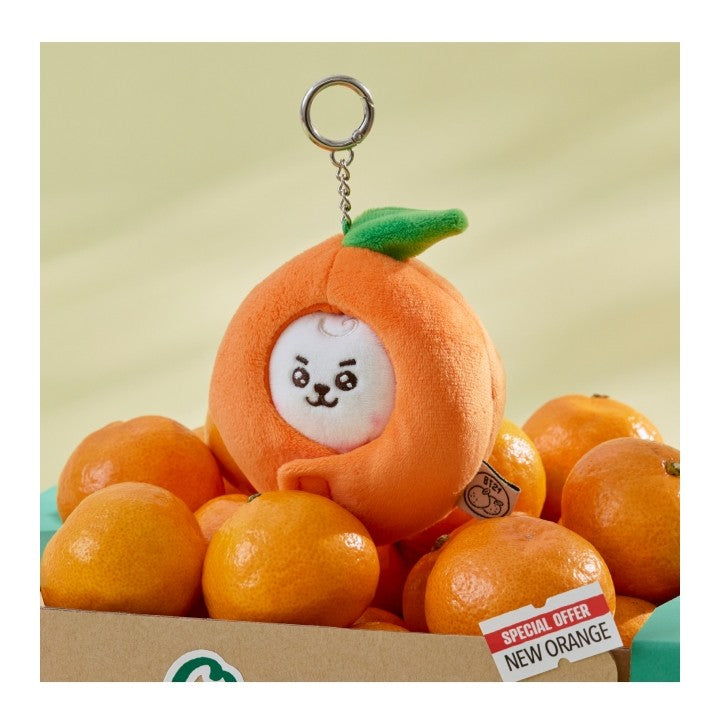 Móc Khoá BTS Baby Plush Keyring Orange Party - Kallos Vietnam