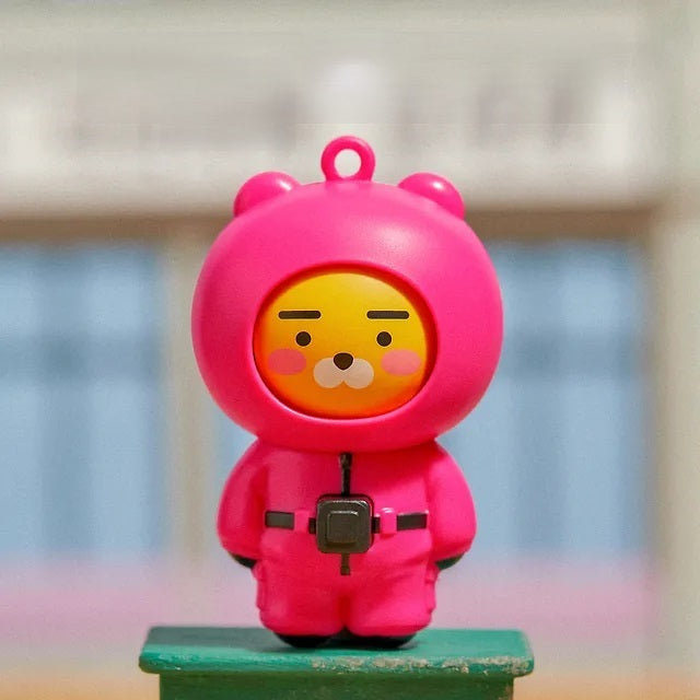 Móc Khoá KAKAO Friends Squid Game Moving Keyring #Ryan