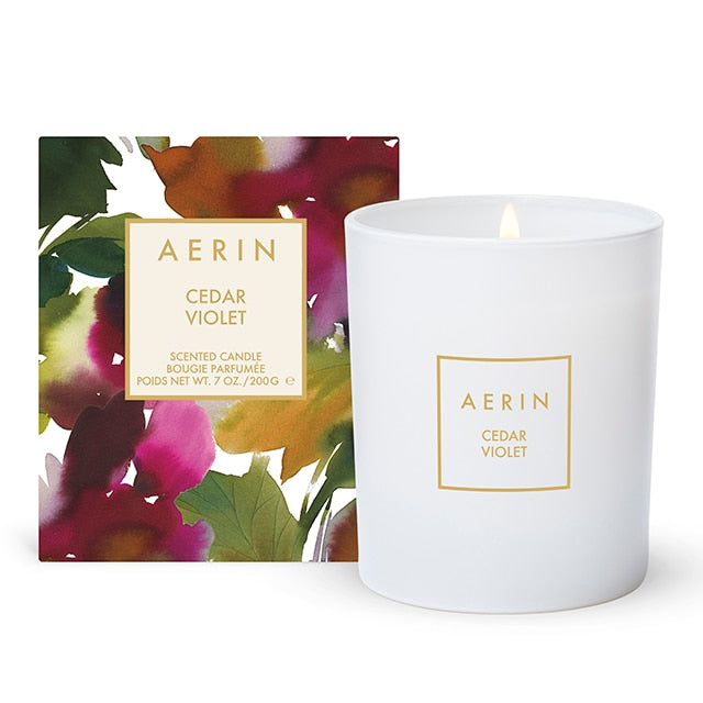 Nến Thơm AERIN Cedar Violet Scented Candle - Kallos Vietnam