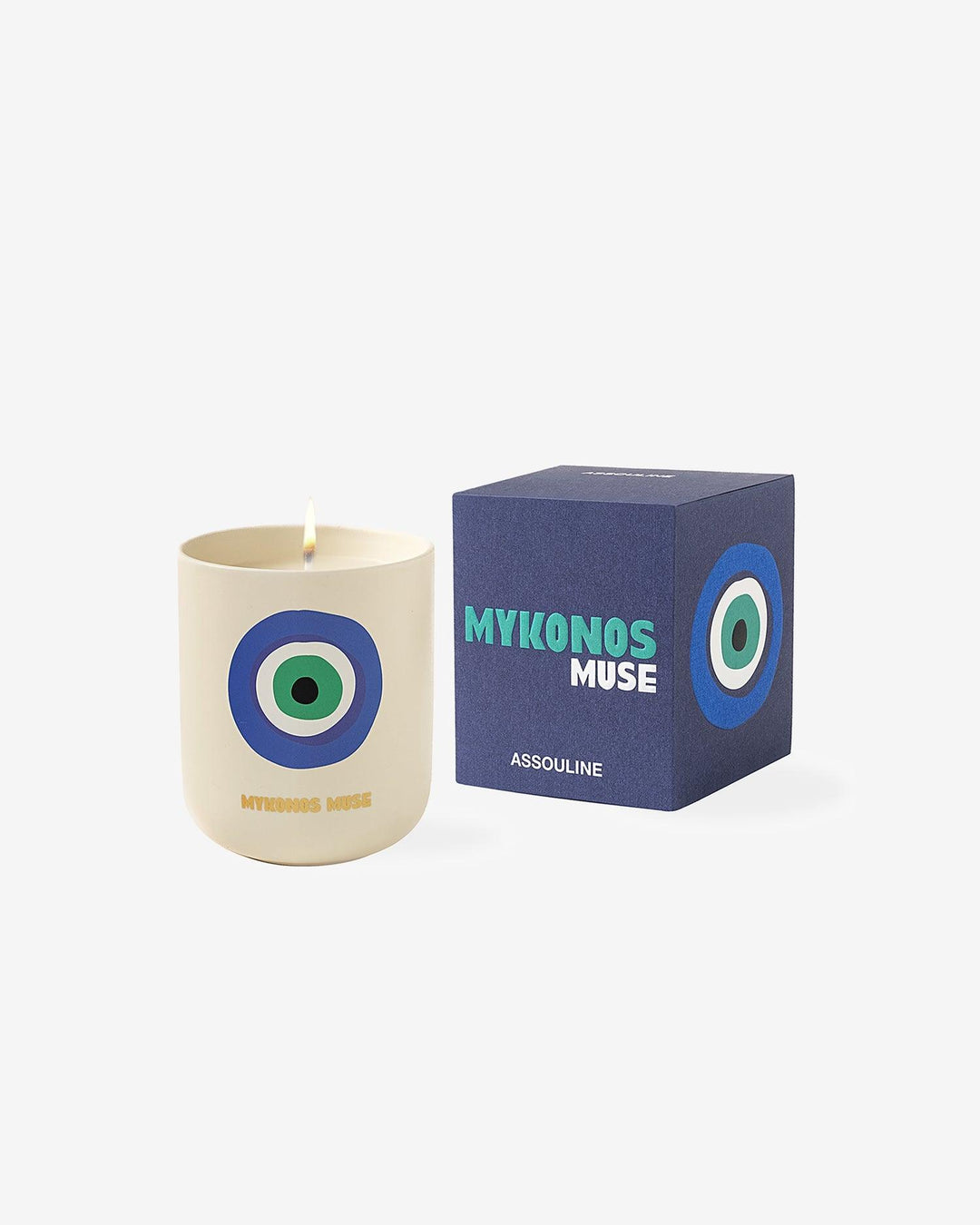 Nến Thơm ASSOULINE Mykonos Muse - Travel From Home Candle - Kallos Vietnam