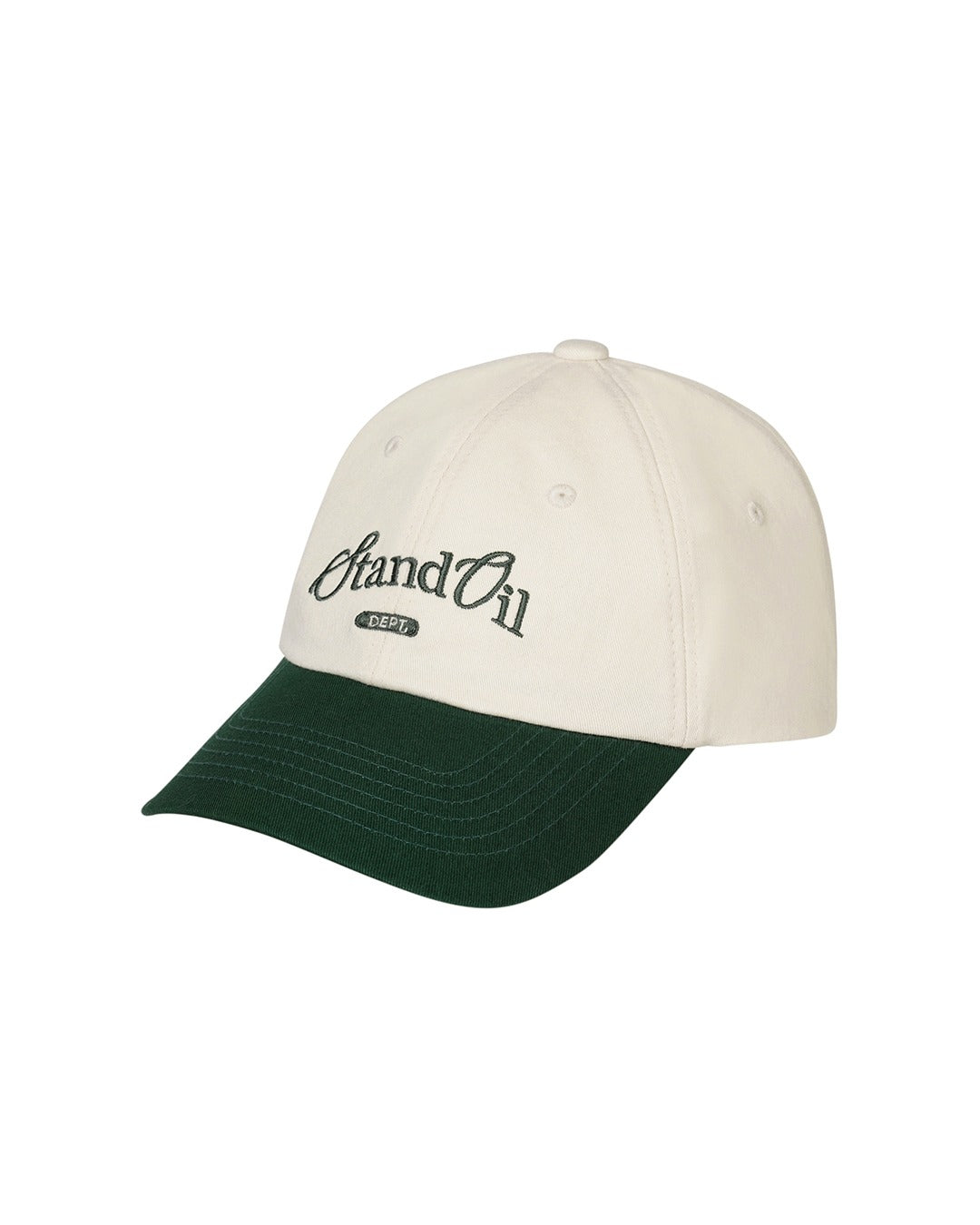 Nón Stand Oil Bonheur Mix Ball Cap #Deep Green