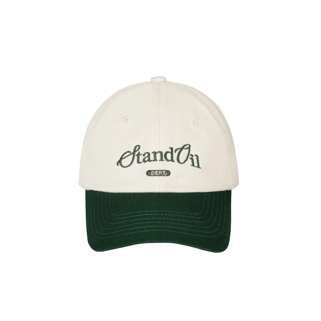 Nón Stand Oil Bonheur Mix Ball Cap #Deep Green