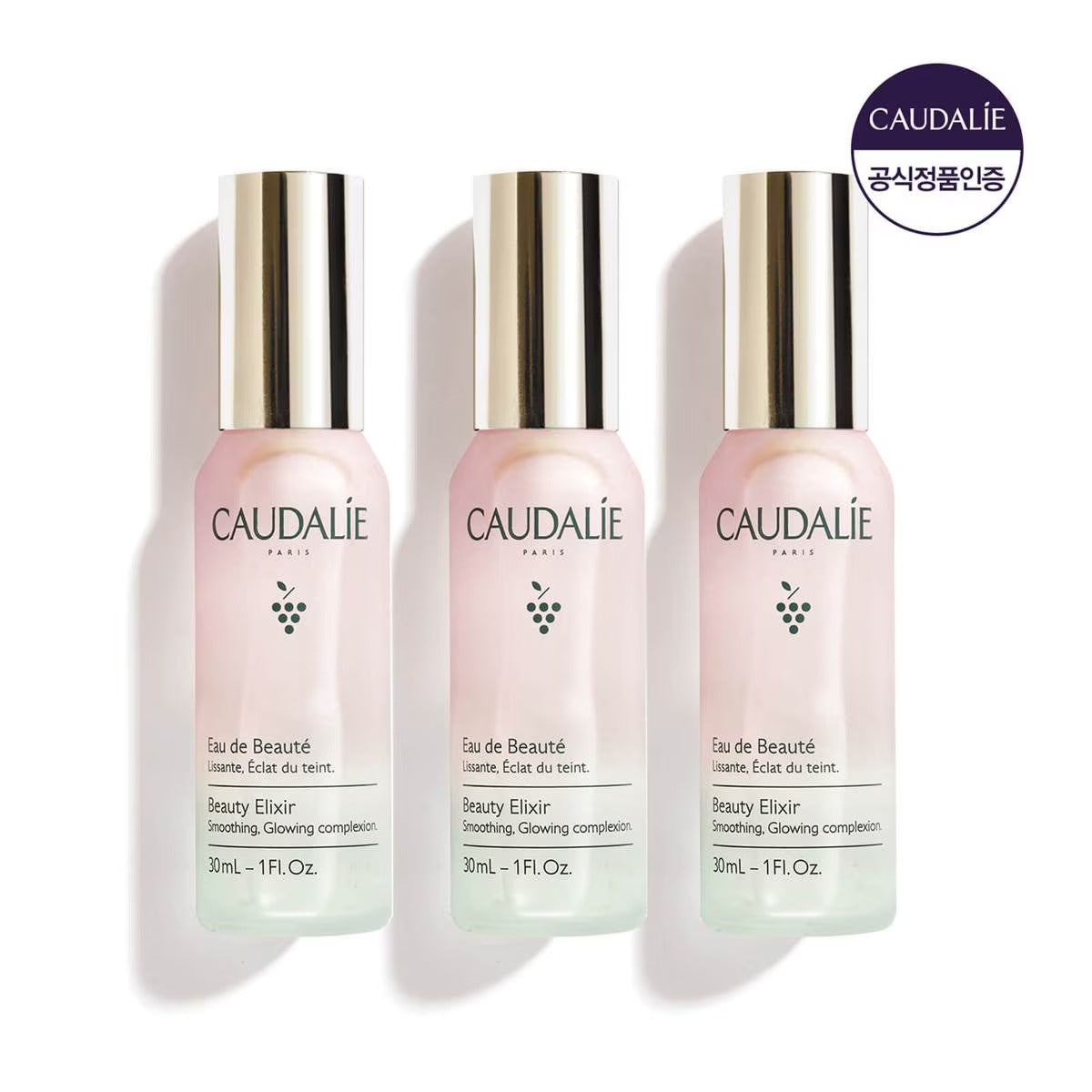 Nước Hoa Hồng Caudalie Beauty Elixir Prep, Set, Glow Face Mist #30 mL