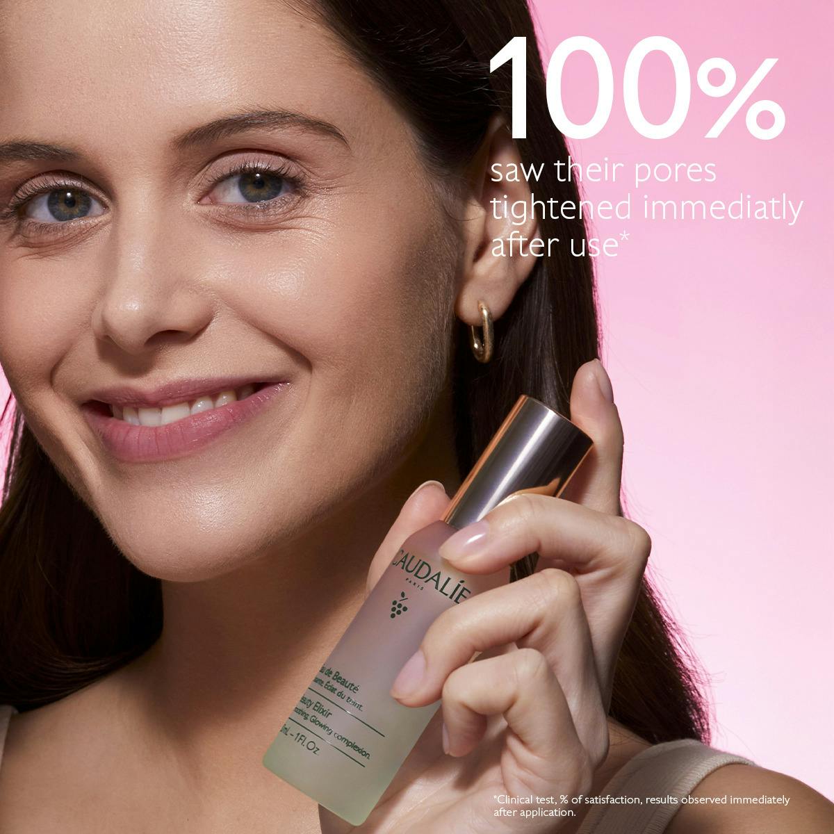 Nước Hoa Hồng Caudalie Beauty Elixir Prep, Set, Glow Face Mist #30 mL