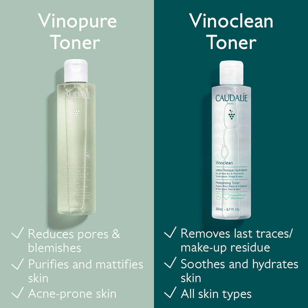 Nước Hoa Hồng Caudalie Vinoclean Moisturizing Toner #100 mL