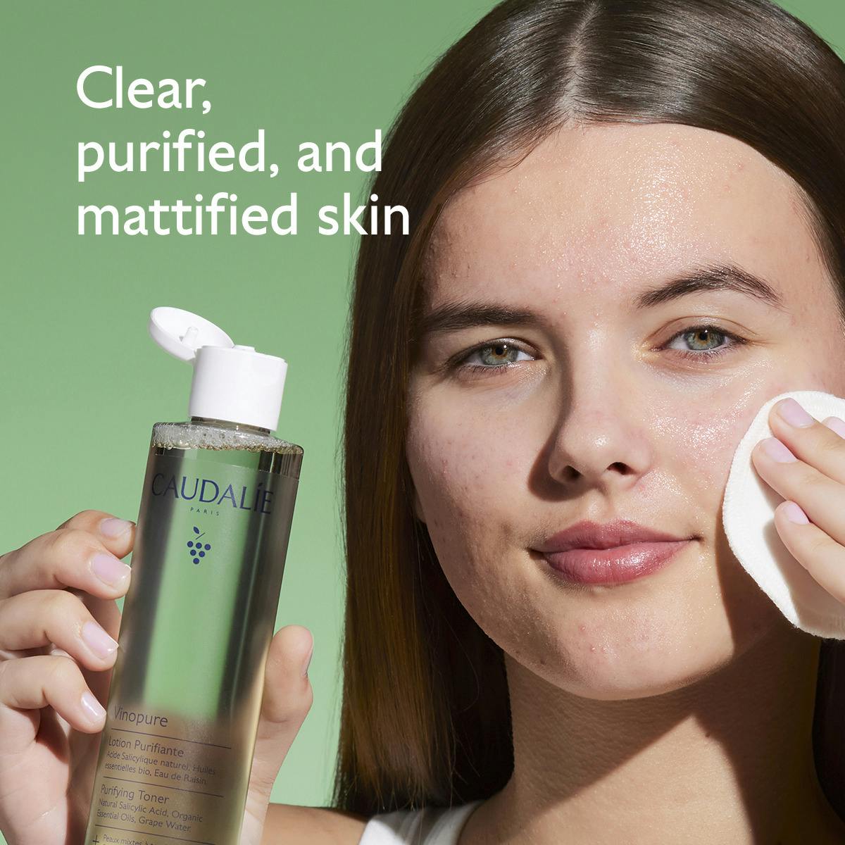 Nước Hoa Hồng Caudalie Vinopure Purifying Toner #200 mL