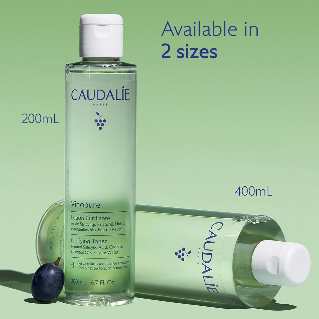 Nước Hoa Hồng Caudalie Vinopure Purifying Toner #200 mL