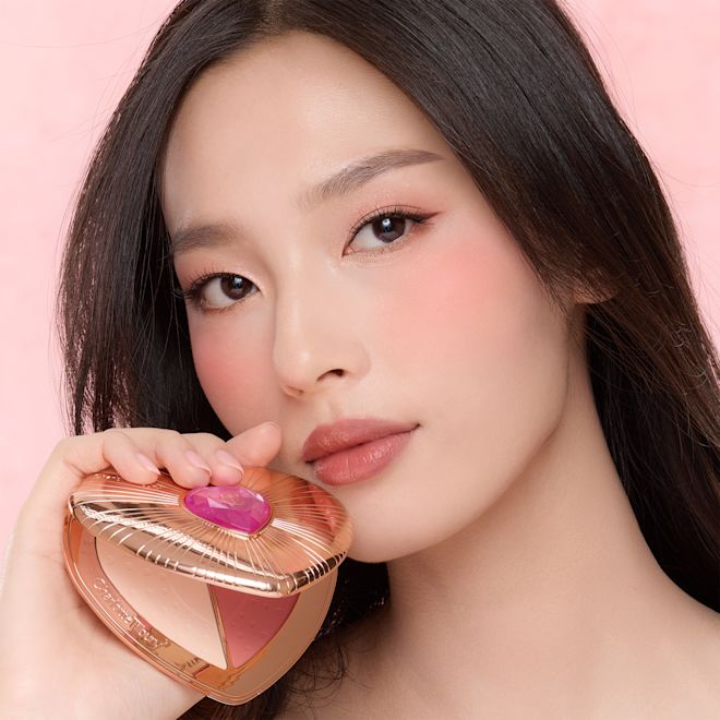 Phấn Má Hồng Charlotte Tilbury Pillow Talk Beauty Soulmates #Flawless Peach