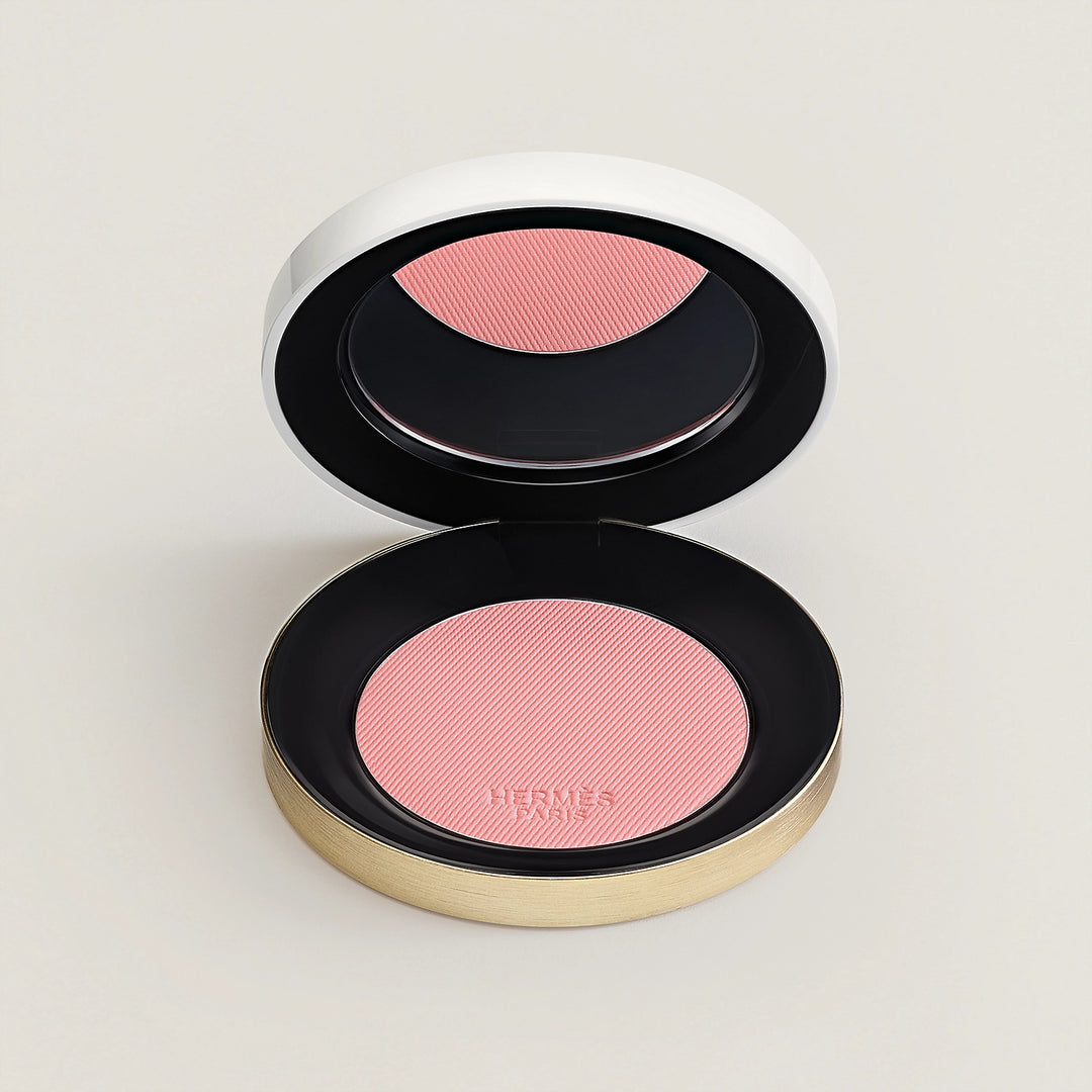 Phấn Má Hồng HERMÈS Rose Hermès Silky Blush Powder #28 Rose Plume - Kallos Vietnam