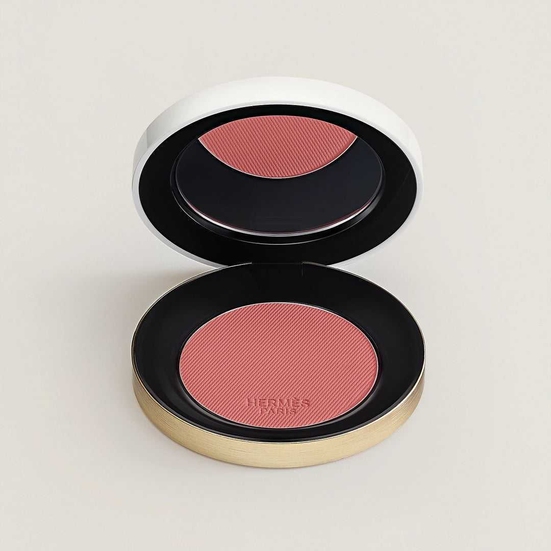 Phấn Má Hồng HERMÈS Rose Hermès Silky Blush Powder #61 Rose Feu - Kallos Vietnam