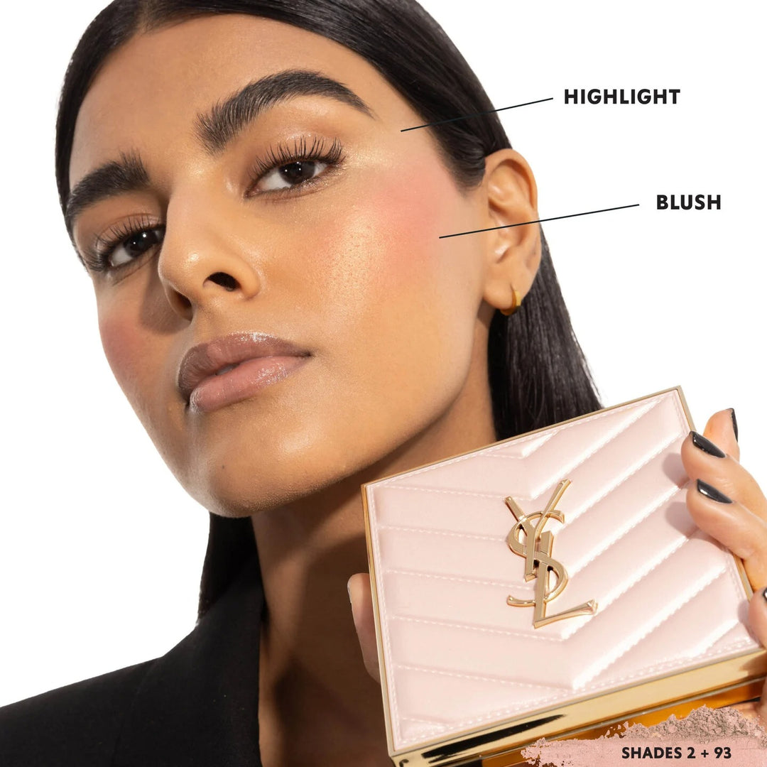 Phấn Má Hồng YSL Couture Face Palette Limited Edition #Golden Oasis