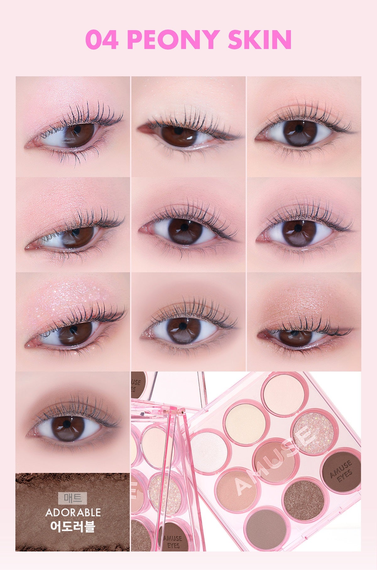 Phấn Mắt Amuse Eye Color Palette