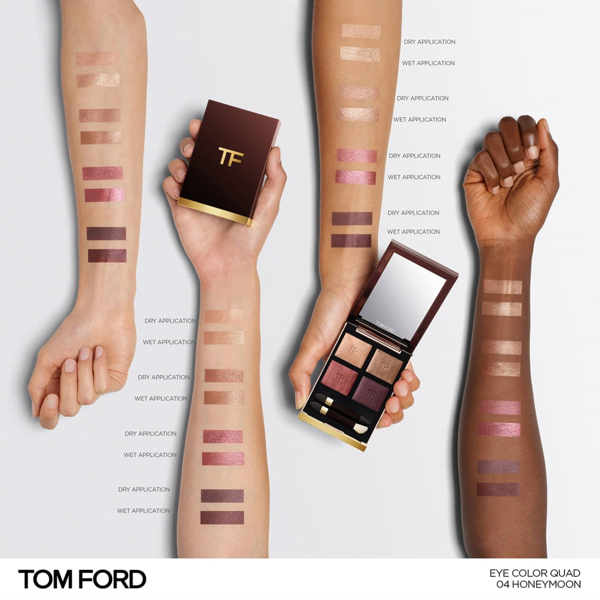Phấn Mắt TOM FORD Love Eye Color Quad #04 Honeymoon - Kallos Vietnam