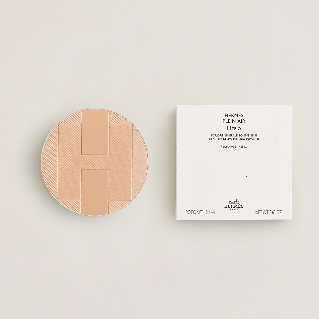 Phấn Phủ HERMÈS Plein Air H Trio Healthy Glow - Refill #01 Tottori - Kallos Vietnam