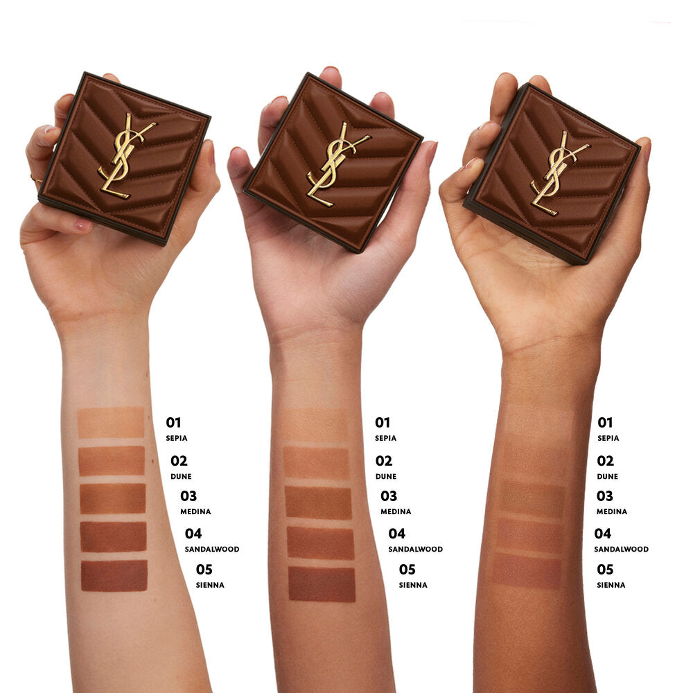 Phấn Tạo Khối YSL All Hours Hyper Bronzer #3 Golden Medina - Kallos Vietnam