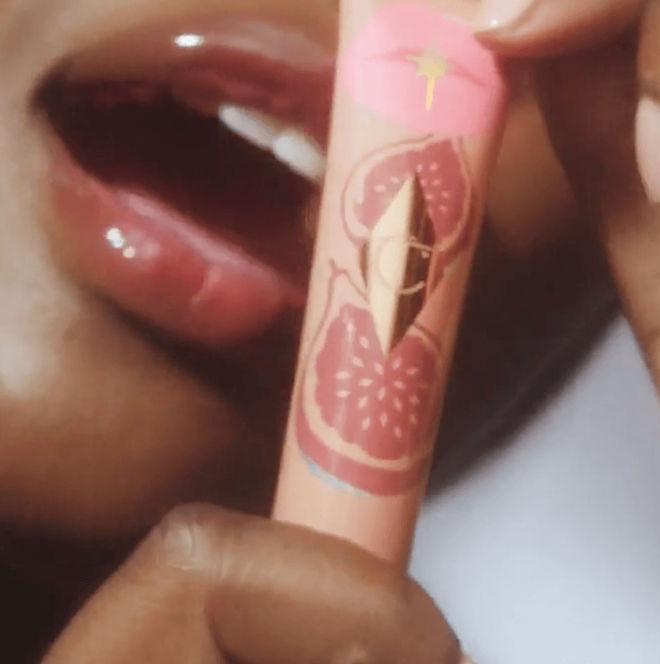 Son Charlotte Tilbury Unreal Lips Glow Nectar Oil #Candy Fig