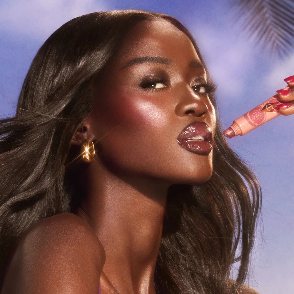 Son Charlotte Tilbury Unreal Lips Glow Nectar Oil #Candy Fig