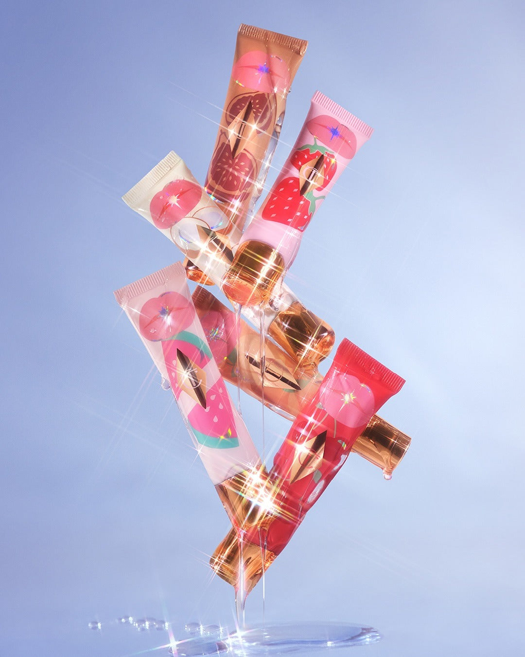 Son Charlotte Tilbury Unreal Lips Glow Nectar Oil #Cherry Glaze