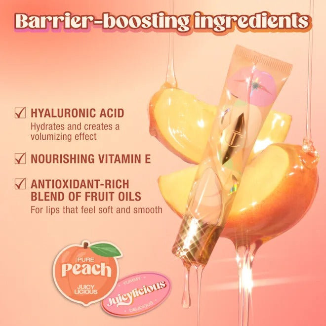 Son Charlotte Tilbury Unreal Lips Glow Nectar Oil #Pure Peach