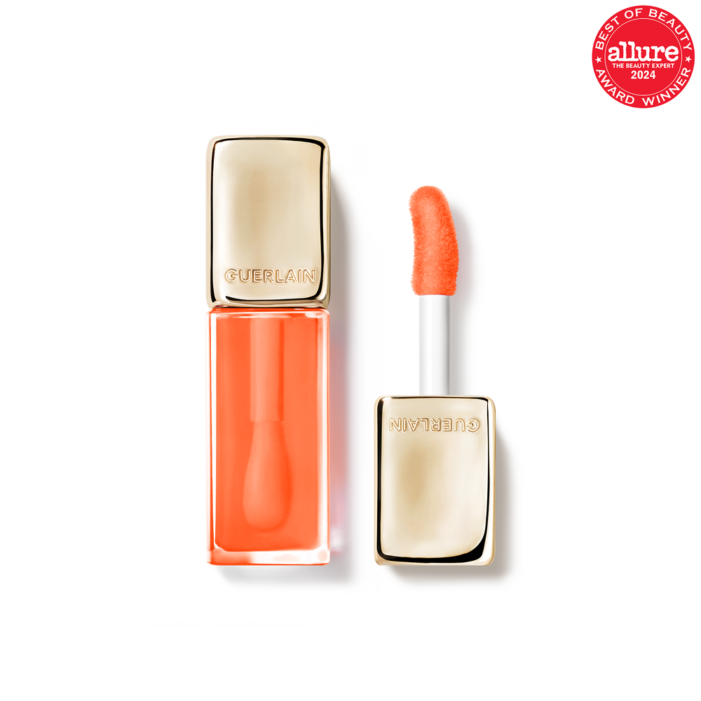 Son GUERLAIN KissKiss Bee Glow Oil #319 Peach Glow - Kallos Vietnam