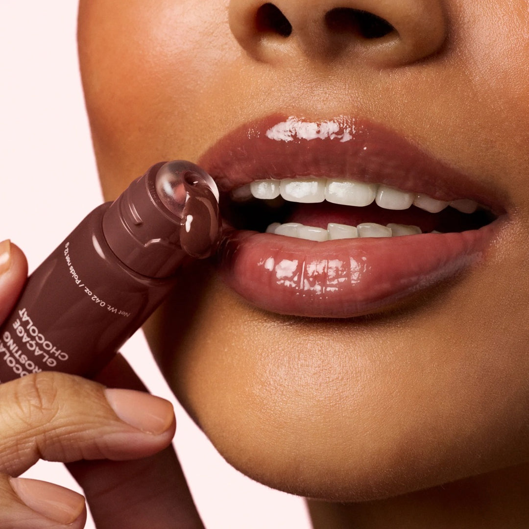Son LANEIGE Glaze Craze Tinted Lip Serum #Chocolate Frosting - Warm Brown