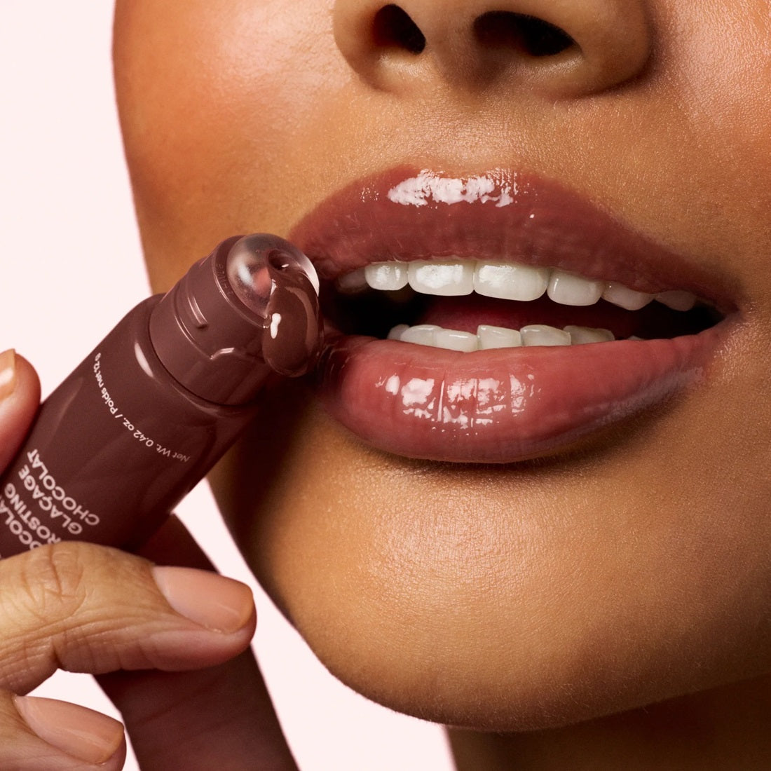 Son LANEIGE Glaze Craze Tinted Lip Serum #Chocolate Frosting - Warm Brown